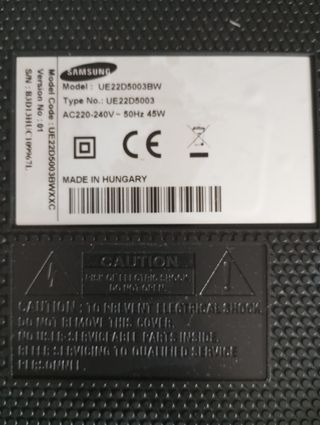 Placa Fuente Alimentación Samsung