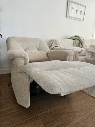 Sillón reclinable eléctrico