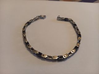 Bracciale acciaio bicolore Stroili Oro