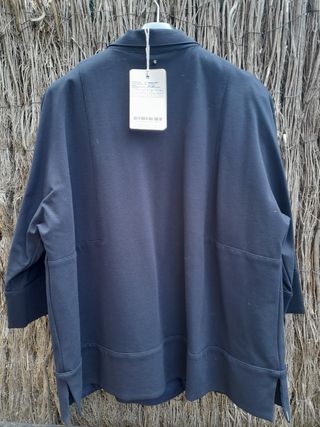 SUDADERA CHAQUETA MARINA RINALDI TALLA OVER SIZE