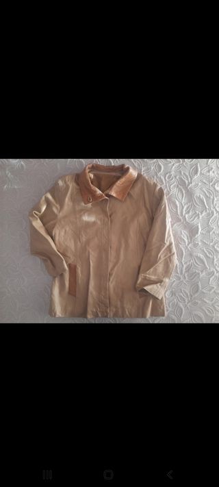 Abrigo de Cuero Chaqueton Chaqueta de Belorado