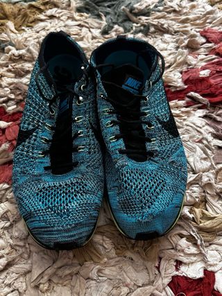 Nike Flyknit Racer Azul Talla 43