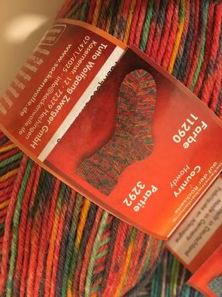 Ovillos de lana calcetines Opal Country