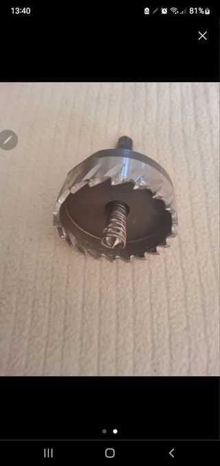 BROCA CORONA REAFILABLE WURTH HSS 63 MM