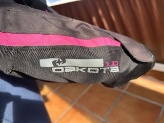 Chaqueta moto mujer