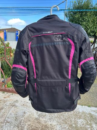 Chaqueta moto mujer