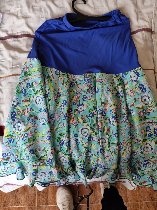 FALDA FLAMENCA ROCIERA