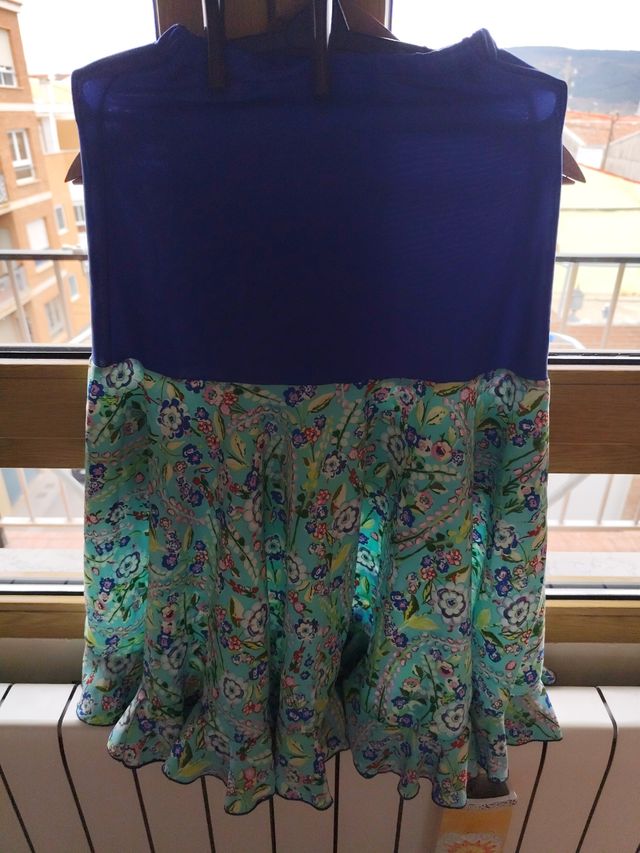 FALDA FLAMENCA ROCIERA