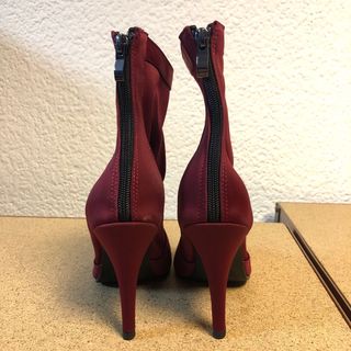 Botas purpura 37/10cm