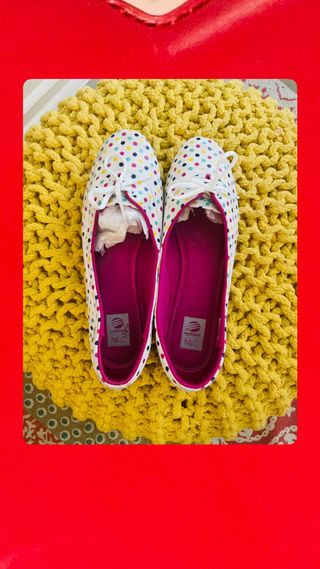 Zapatillas Adidas Neo puntos de colores T40