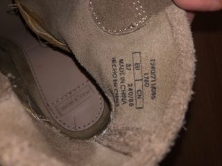 Botines ante de tacon