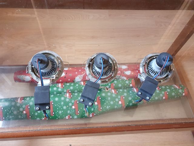 3 lámparas bombilla soporte dicroicas led encastra