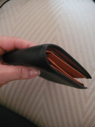 Cartera de piel caballero