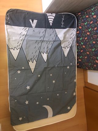 Conjunto cama infantil 130x80