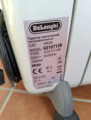 ¡¡Que viene el frío!! Radiador 7 elem. Delhongui