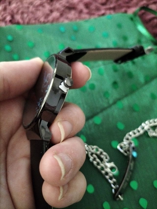 Conjunto reloj y pulsera hombre