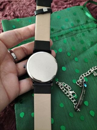 Conjunto reloj y pulsera hombre
