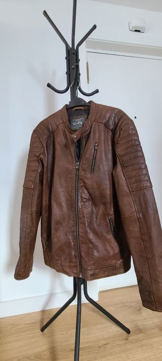 Chaqueta de cuero Jack and Jones