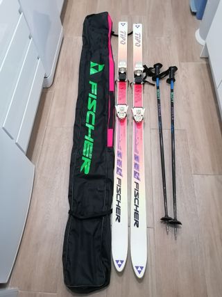 TABLAS SKI FISCHER 447 + FIJACIONES