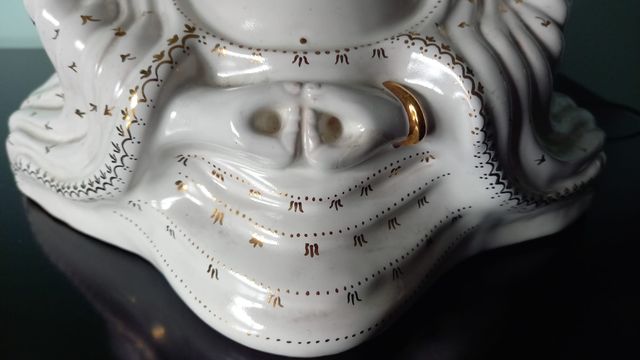 Lampada in ceramica artigianale