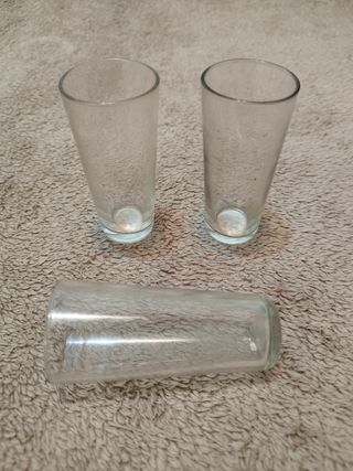 3 Vasos de licor - chupito COMO NUEVOS!!!