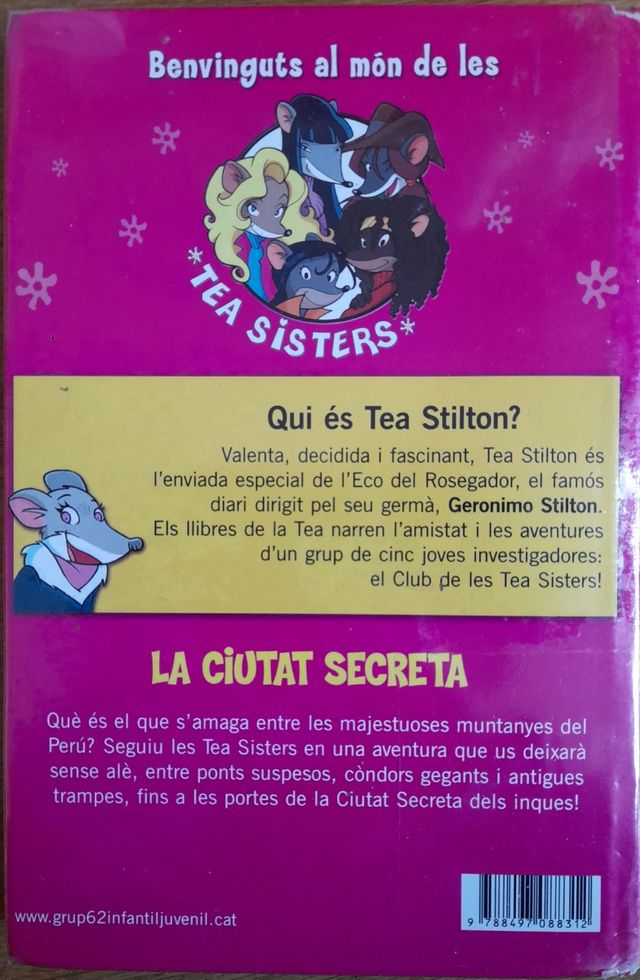 Libro Tea Stilton: la ciutat secreta
