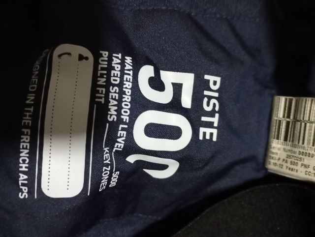 Pantalones ski niño