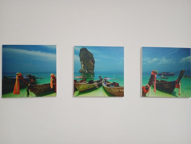 Set de 3 cuadros de Tailandia