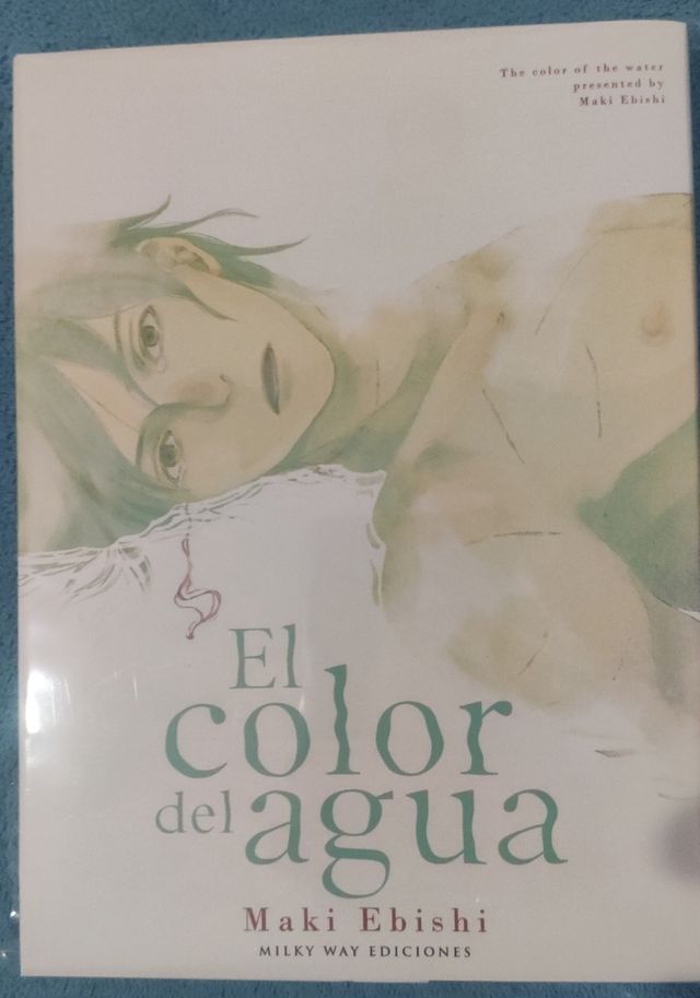 El color del agua - Manga