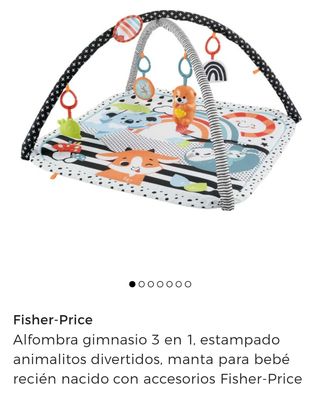 Alfombra gimnasio bebé Fisher Price