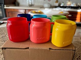 Tazzine caffè nutella colorate
