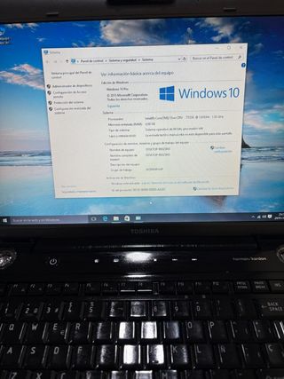Portátil Toshiba