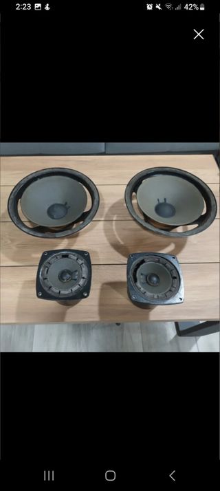 Reparacion altavoces