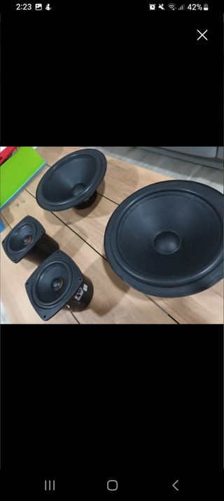 Reparacion altavoces