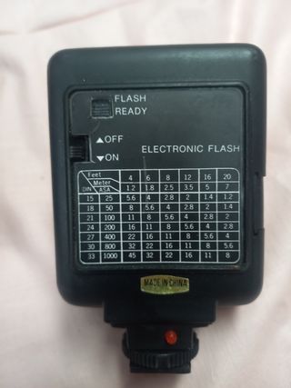 Lote 3 flash camara antigua vintage antiguedades