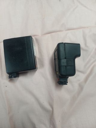 Lote 3 flash camara antigua vintage antiguedades