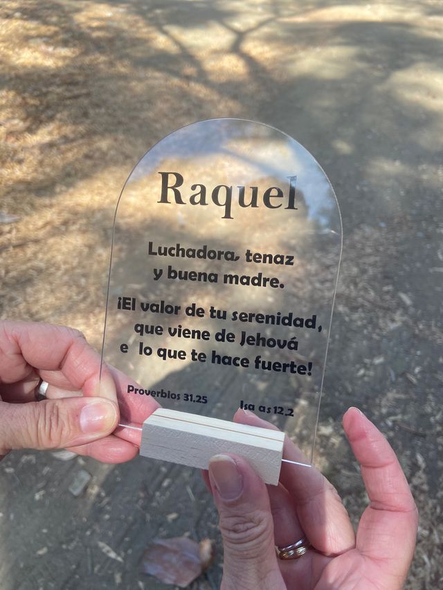 Letreros acrílicos para bodas personalizados