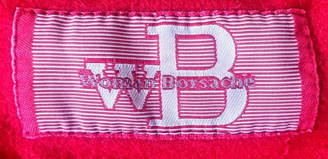 Chaqueta roja de paño