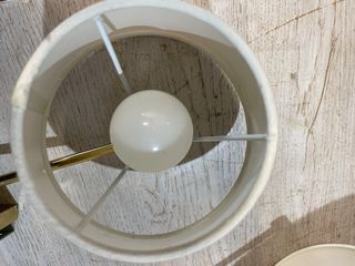 Pareja apliques laton