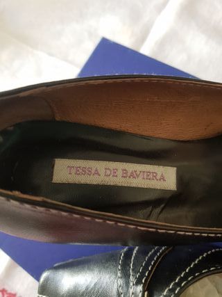 Zapatos de cuero de Tessa de Baviera
