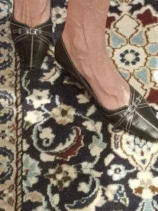 Zapatos de cuero de Tessa de Baviera