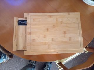 Tabla de cortar con bascula integrada