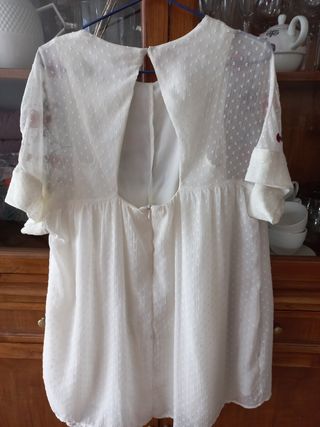 Vestido mono plumetti Zara