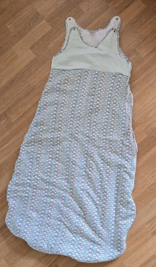 Saco dormir niño 4 estaciones verde menta