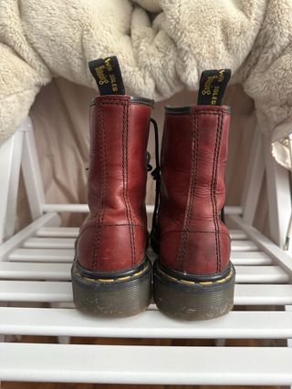 Botas dr martens granates
