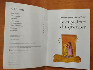 Le Mystère Du Grenier LIBRO APRENDER FRANCÉS