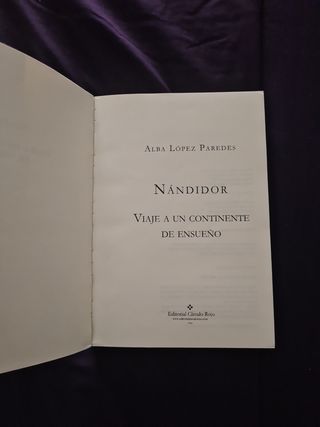Nándidor 1. Viaje a un continente de ensueño