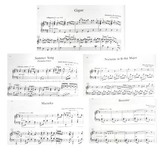 PIANO - MUJERES Compositoras