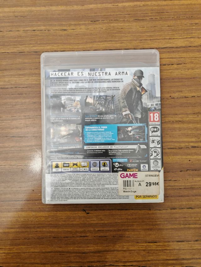 Watch Dogs PS3