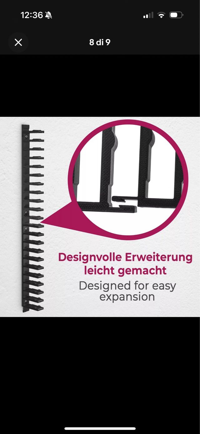 2pz Supporto da parete per giochi PS4/PS5